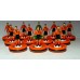 Subbuteo Andrew Table Soccer Dundee United Vintage kit on WSB Professional bases